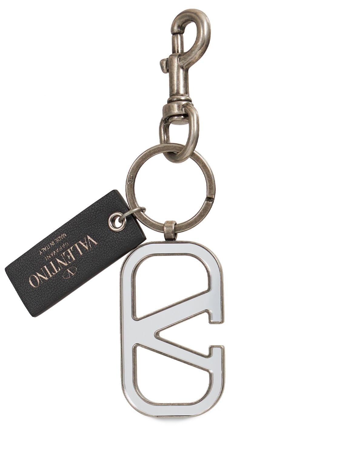 Schlüsselanhänger Aus Metall Mit Logo - VALENTINO GARAVANI - Modalova