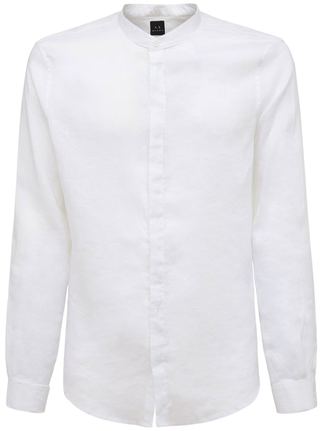 Korean Linen Shirt - ARMANI EXCHANGE - Modalova