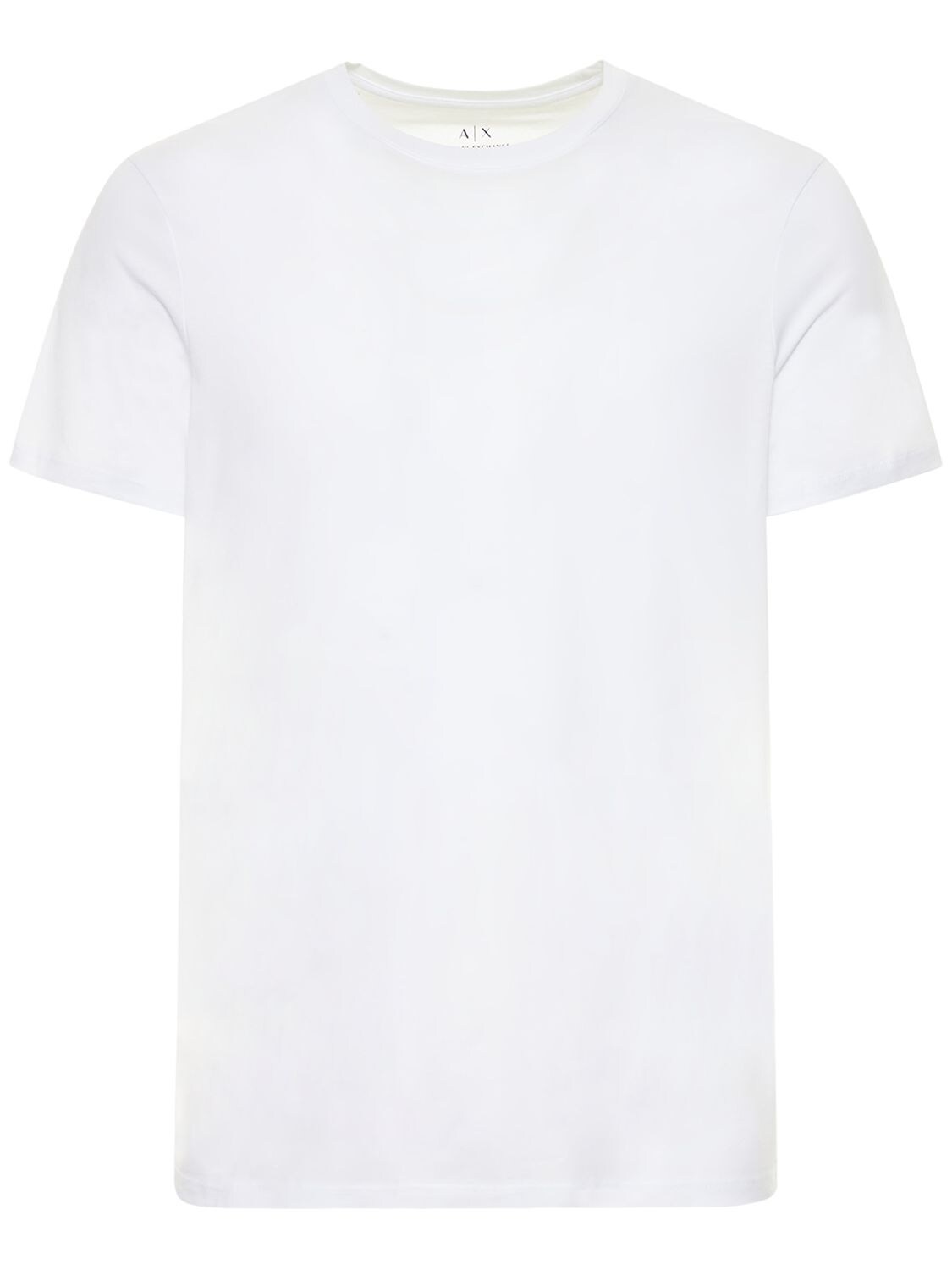 Cotton Jersey T-shirt - ARMANI EXCHANGE - Modalova