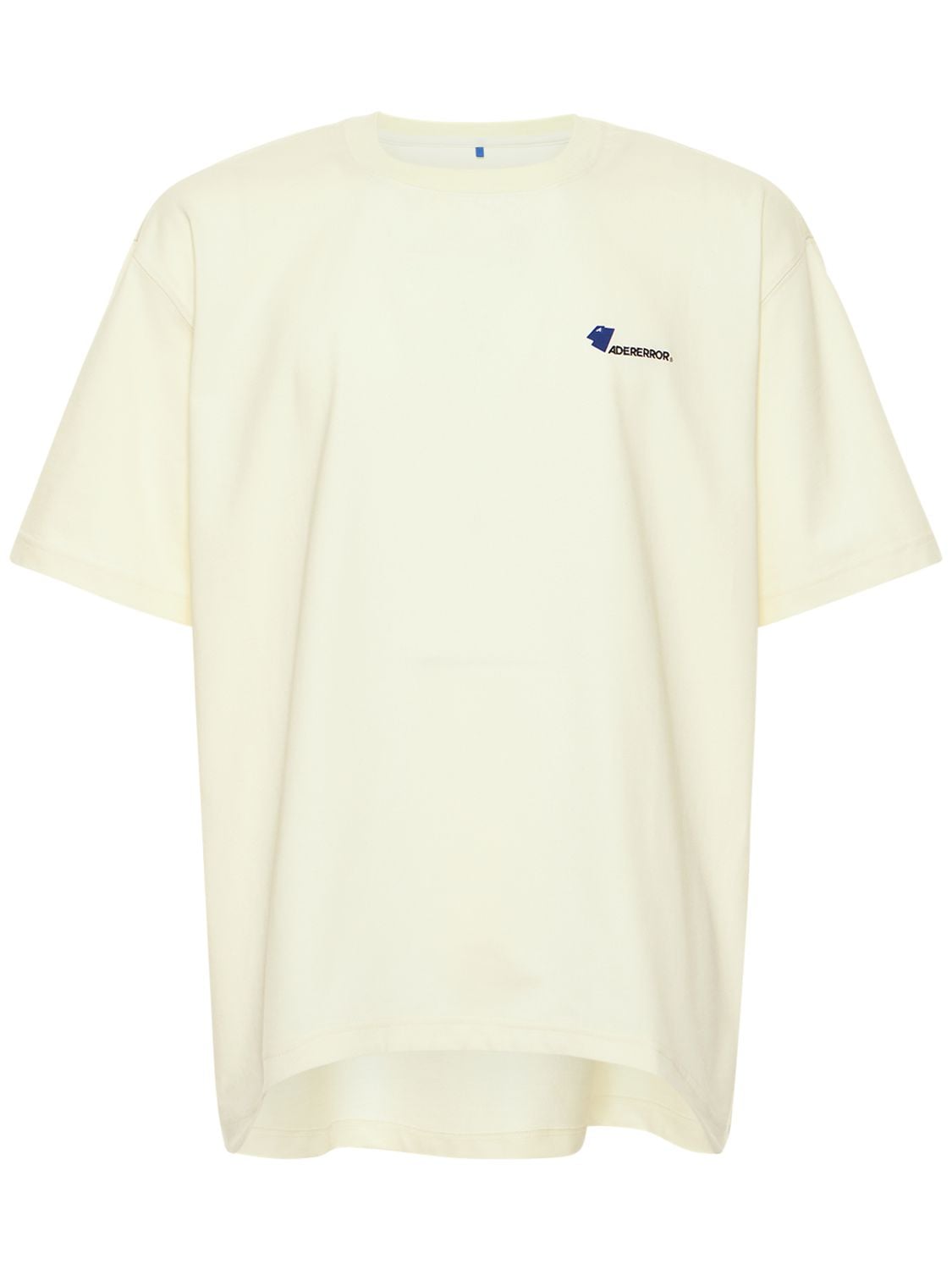 Logo Embroidered Cotton Blend T-shirt - ADER ERROR - Modalova