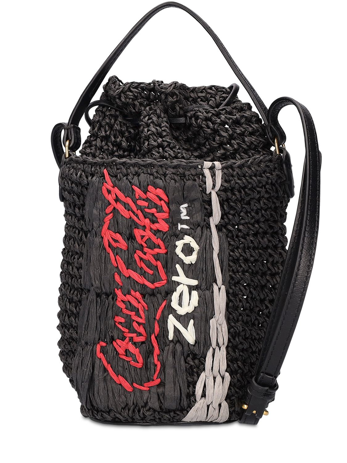 Coke Zero Paper Raffia Shoulder Bag - ANYA HINDMARCH - Modalova