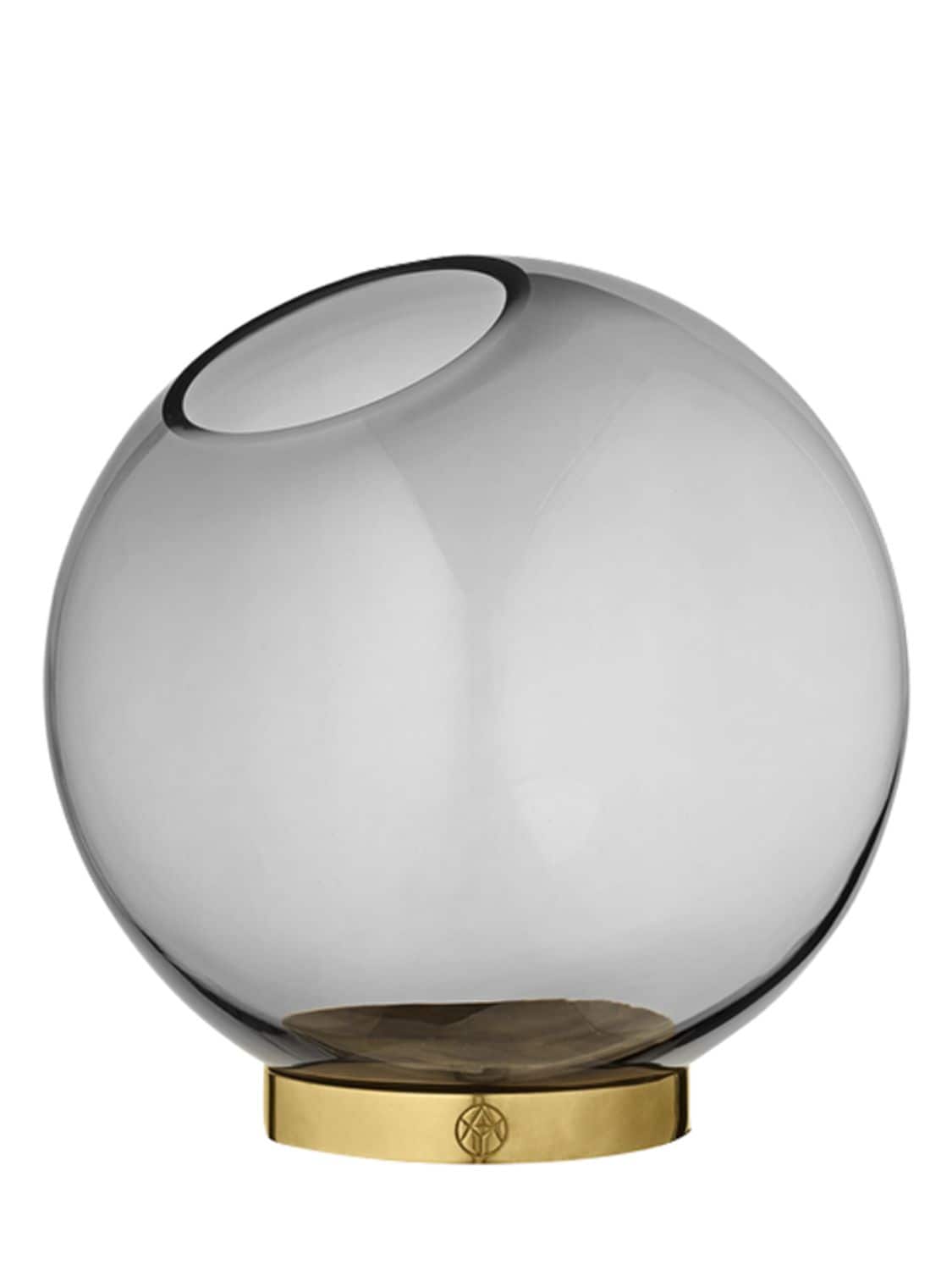 Runde Glasvase "globe" - AYTM - Modalova