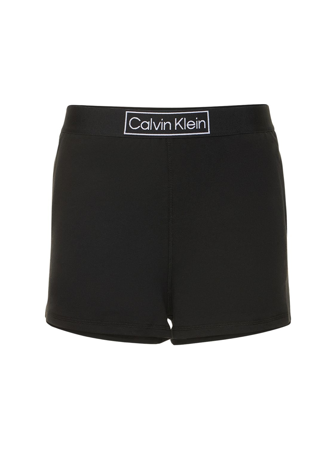 Logo Cotton Blend Shorts - CALVIN KLEIN UNDERWEAR - Modalova