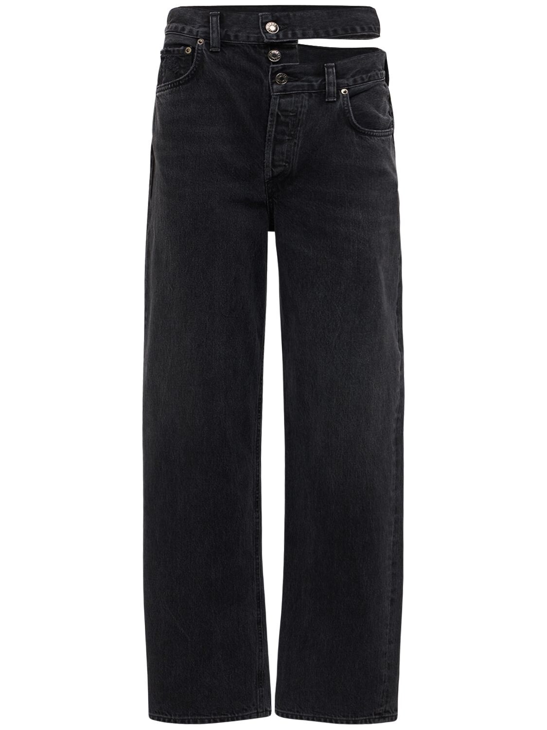 Mujer Jeans Anchos Con Cintura Alta 28 - AGOLDE - Modalova