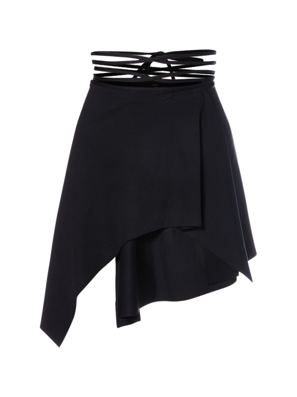 Asymmetric Mini Wrap Skirt - THE ATTICO - Modalova