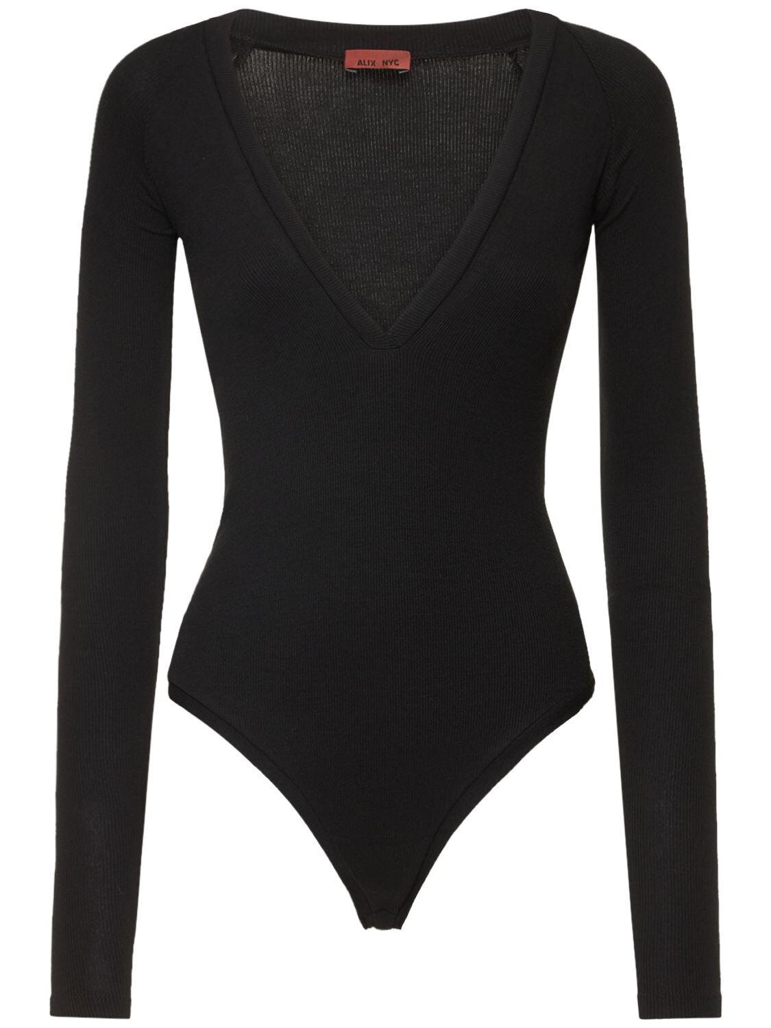 Hylan Long-sleeve Jersey Bodysuit - ALIX NYC - Modalova