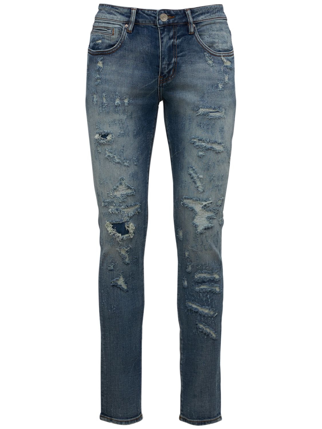 Hombre Jeans De Denim Desgastados 28 - EMBELLISH - Modalova