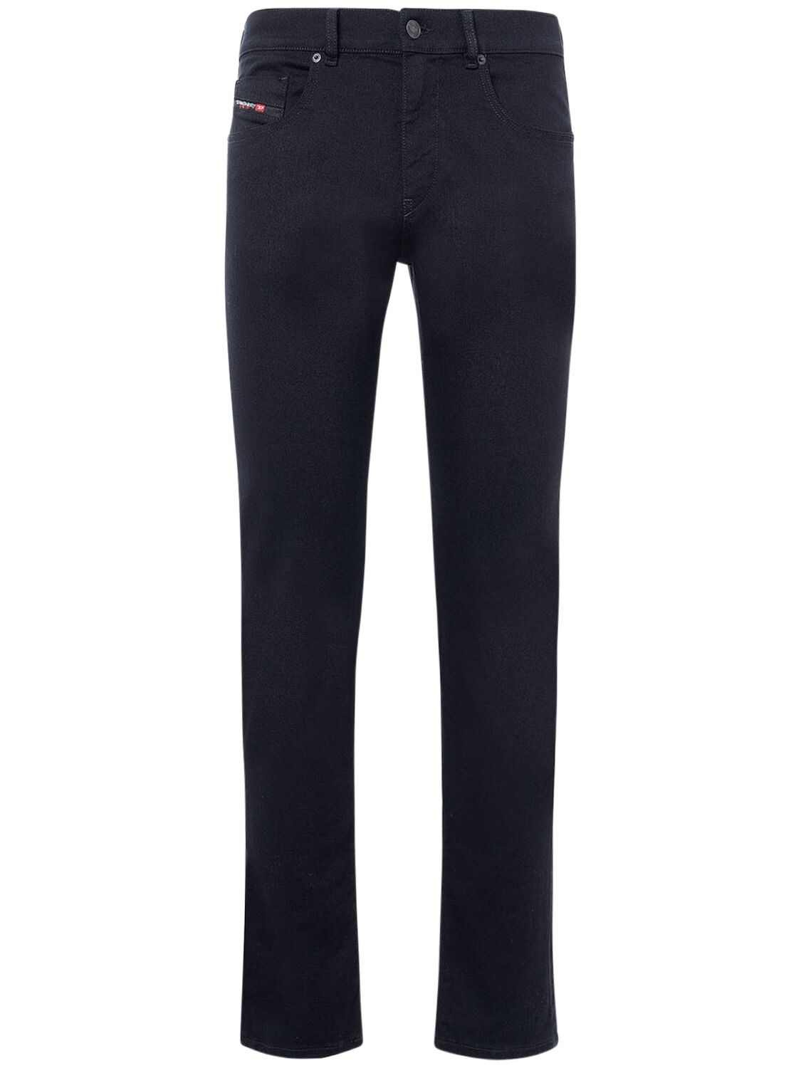 Jeans Slim Fit D-strukt In Denim Di Cotone 16.4cm - DIESEL - Modalova