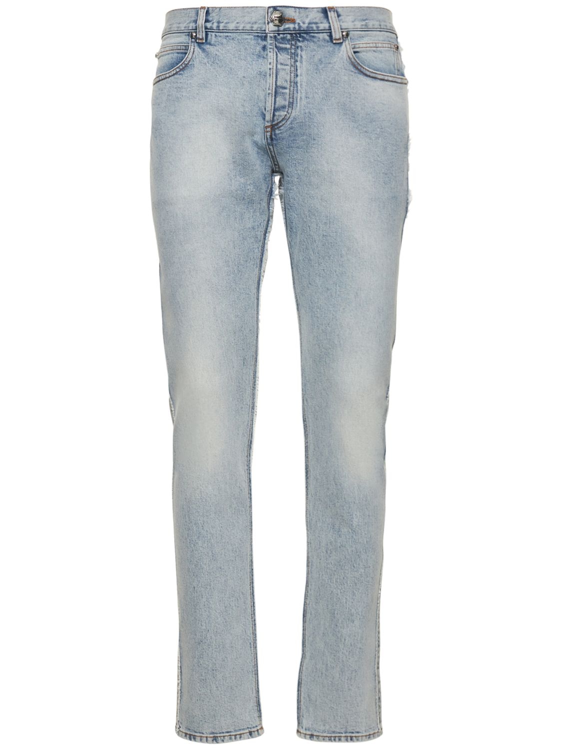 Jeans Aus Vintage- Baumwolldenim - BALMAIN - Modalova