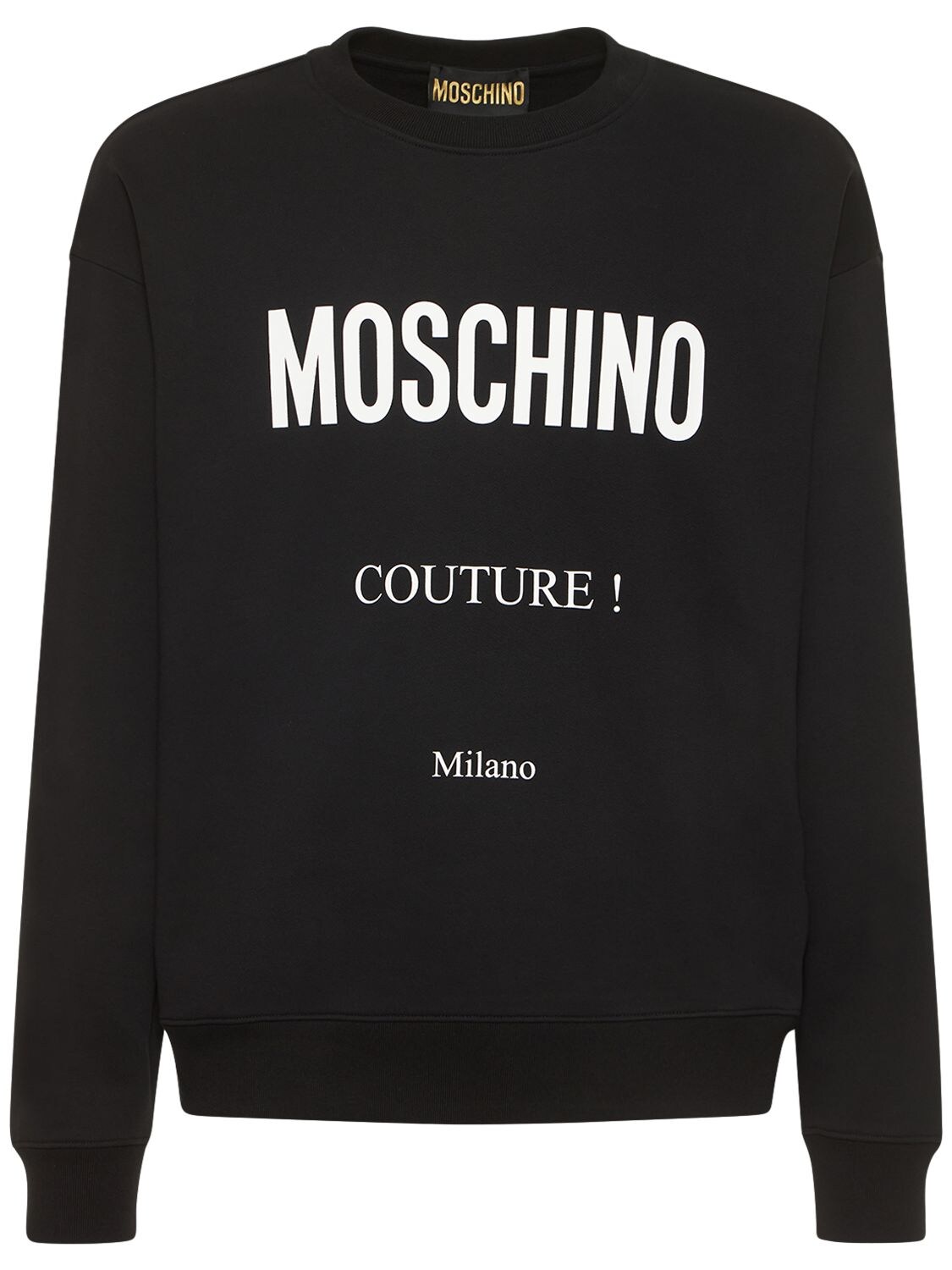 Felpa Moschino Couture In Cotone - MOSCHINO - Modalova