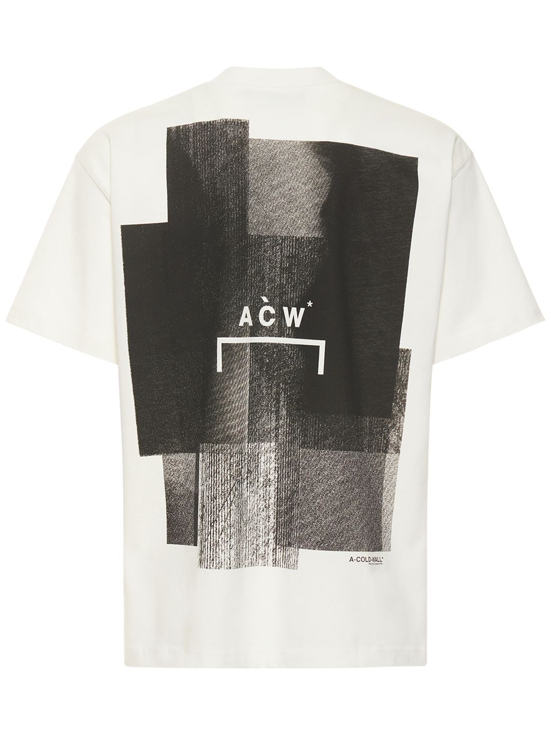 Graphic Print Cotton Jersey T-shirt - A-COLD-WALL* - Modalova
