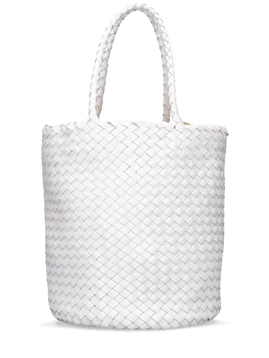 Hand Braided Leather Straps Basket Bag - DRAGON DIFFUSION - Modalova