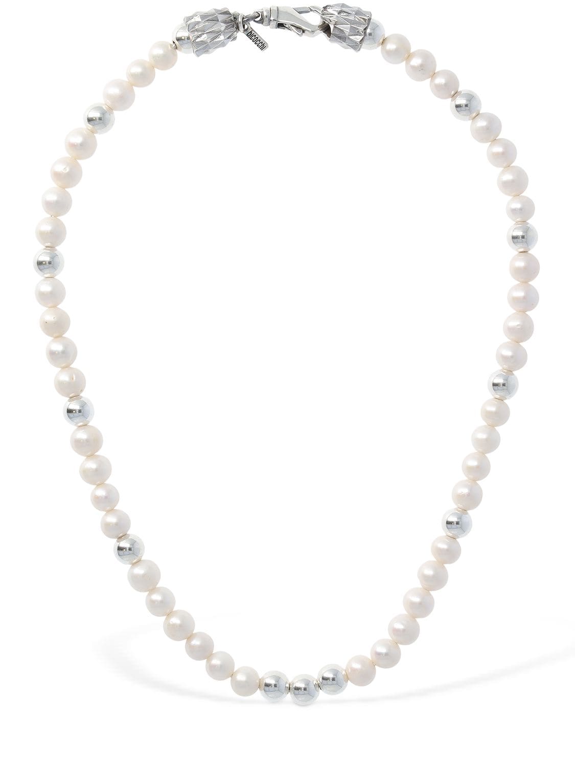 Pearl Chain Collar Necklace - EMANUELE BICOCCHI - Modalova