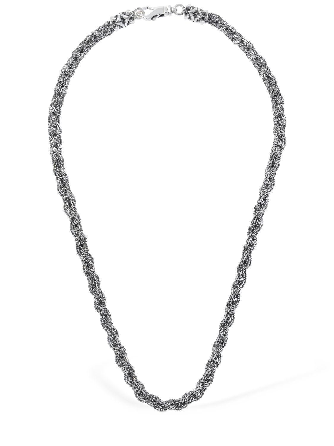Celtic Braided Chain Long Necklace - EMANUELE BICOCCHI - Modalova