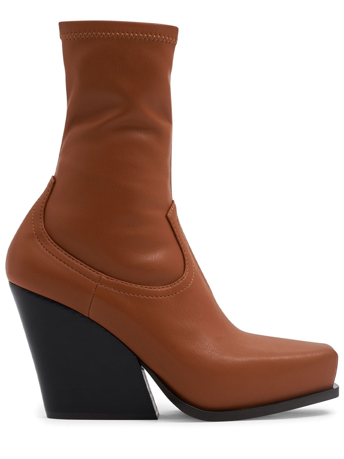 Mm Faux Leather Platform Ankle Boots - STELLA MCCARTNEY - Modalova
