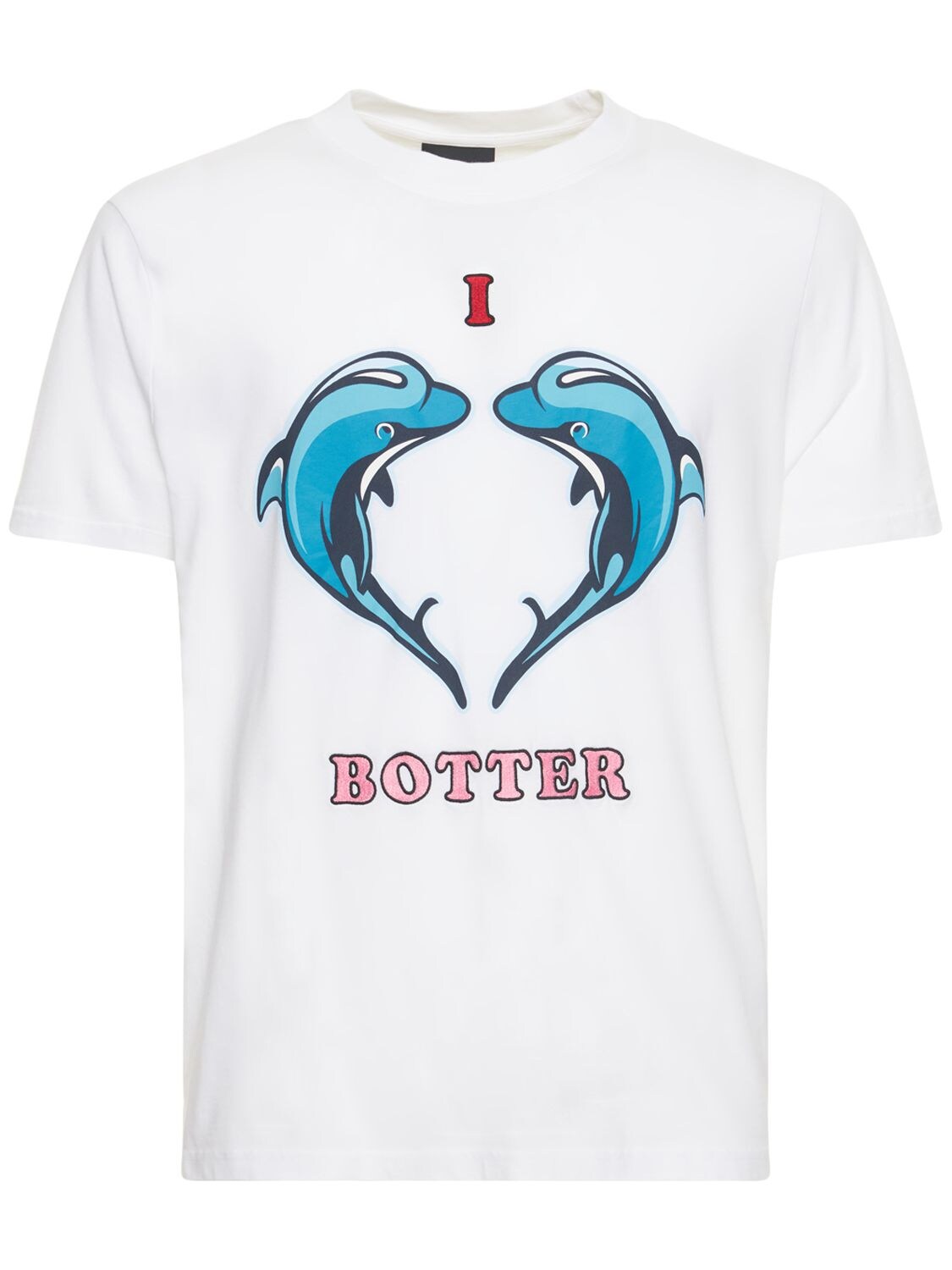 T-shirt In Jersey Di Cotone Con Stampa - BOTTER - Modalova