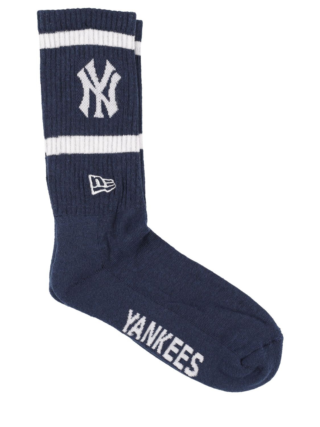Ny Yankees Logo Ribbed Socks - NEW ERA - Modalova