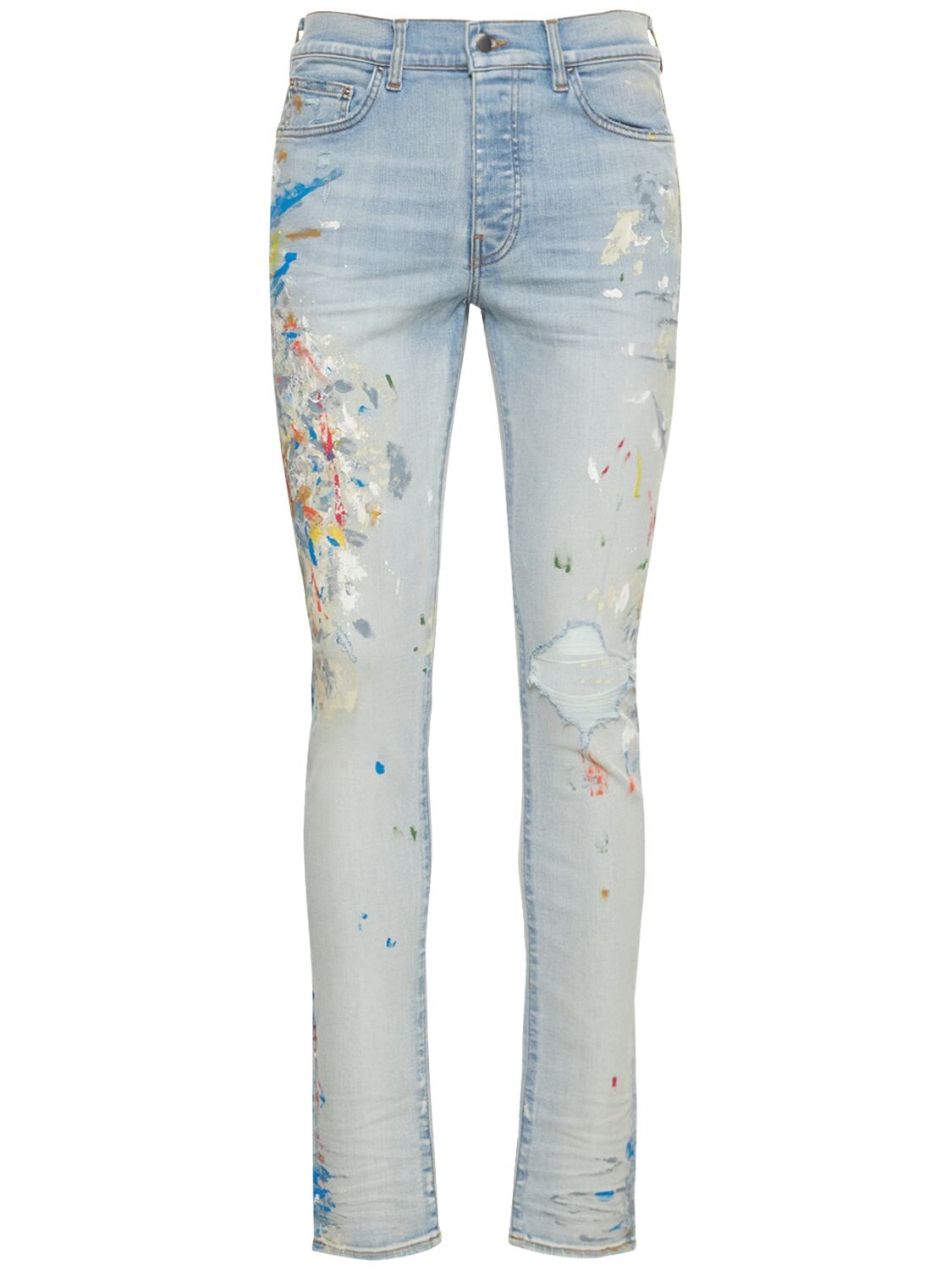 Jeans Painter In Denim Di Cotone - AMIRI - Modalova