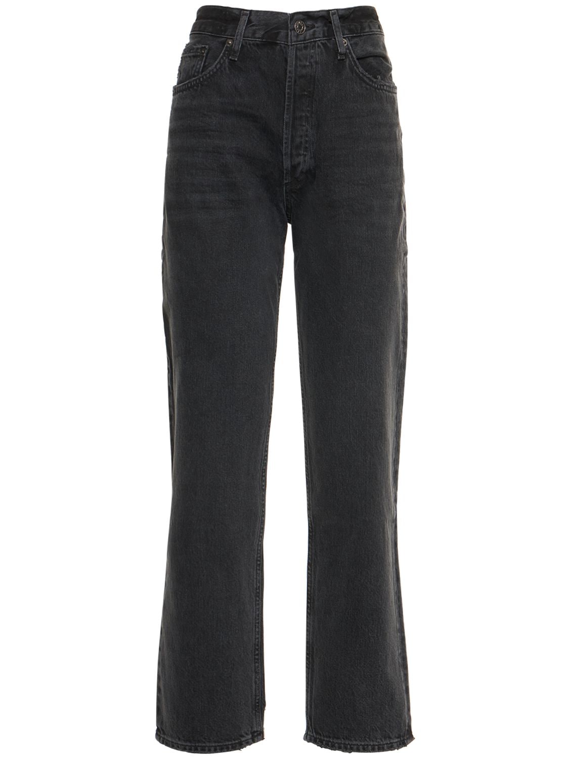 Lana Crop Organic Cotton Jeans - AGOLDE - Modalova