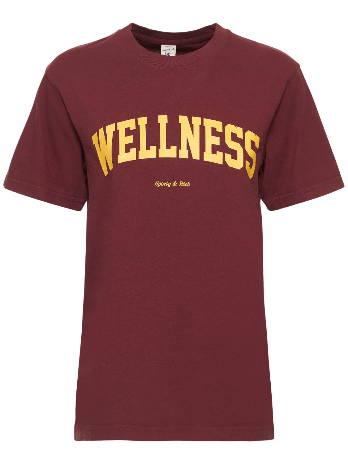 T-shirt Wellness Ivy In Cotone - SPORTY & RICH - Modalova