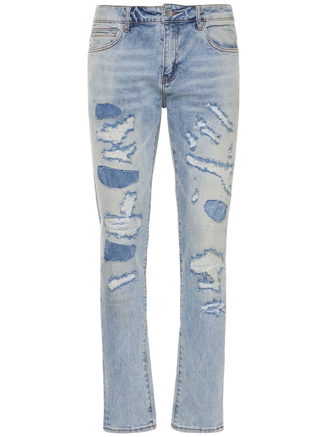 Pia Standard Repaired Jeans - EMBELLISH - Modalova