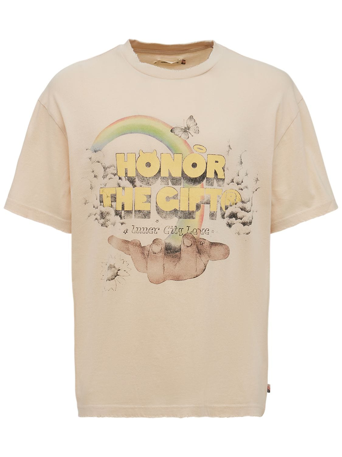 Hombre Camiseta De Algodón Estampada S - HONOR THE GIFT - Modalova