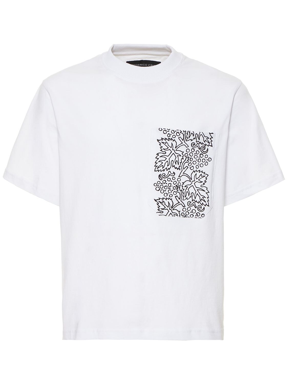 Hombre Camiseta De Algodón Estampada / S - FEDERICO CINA - Modalova