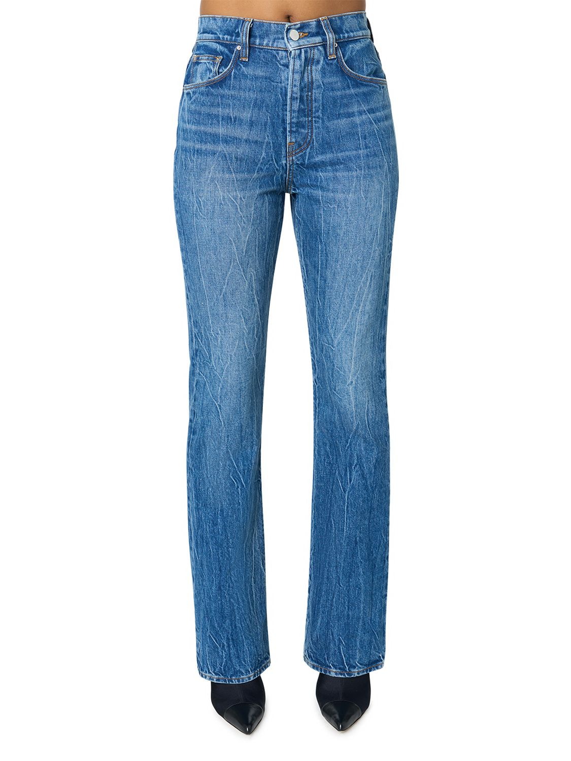 Mujer Jeans De Denim De Algodón 24 - AMIRI - Modalova