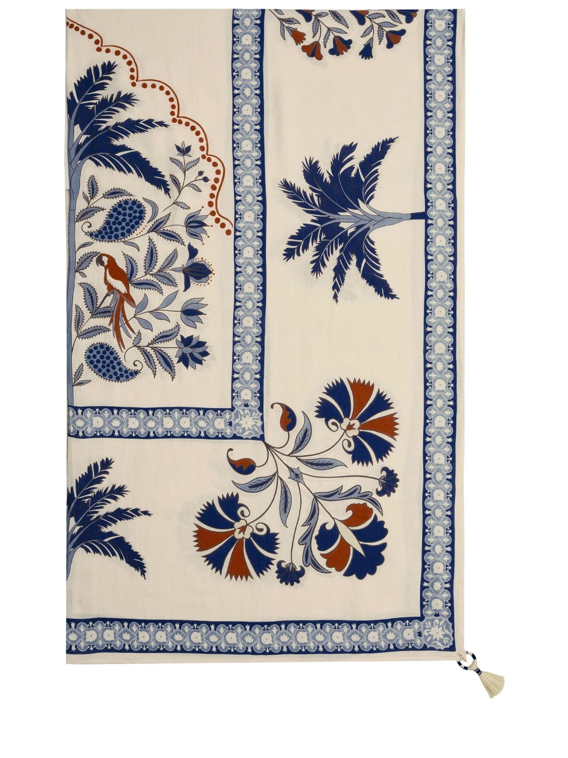 Vintage Blue Suzani Amazonico Tablecloth - JOHANNA ORTIZ - Modalova