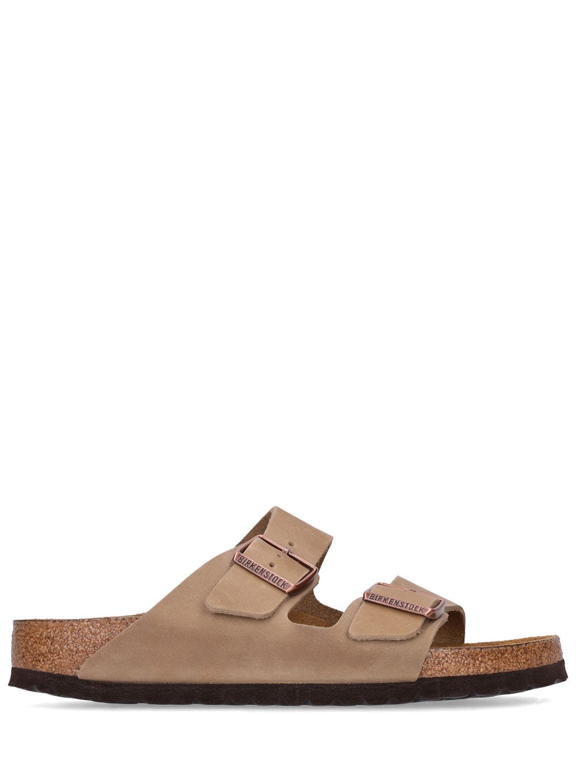 Arizona Waxy Leather Sandals - BIRKENSTOCK - Modalova