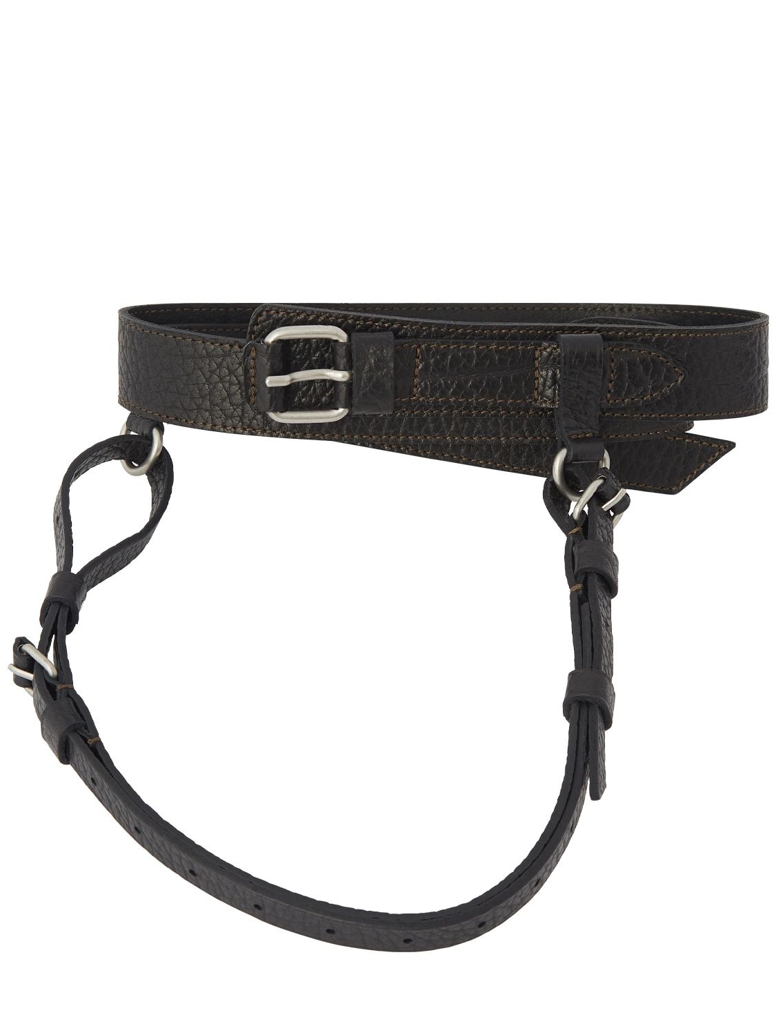 Cintura In Pelle Martellata 3cm - LEMAIRE - Modalova