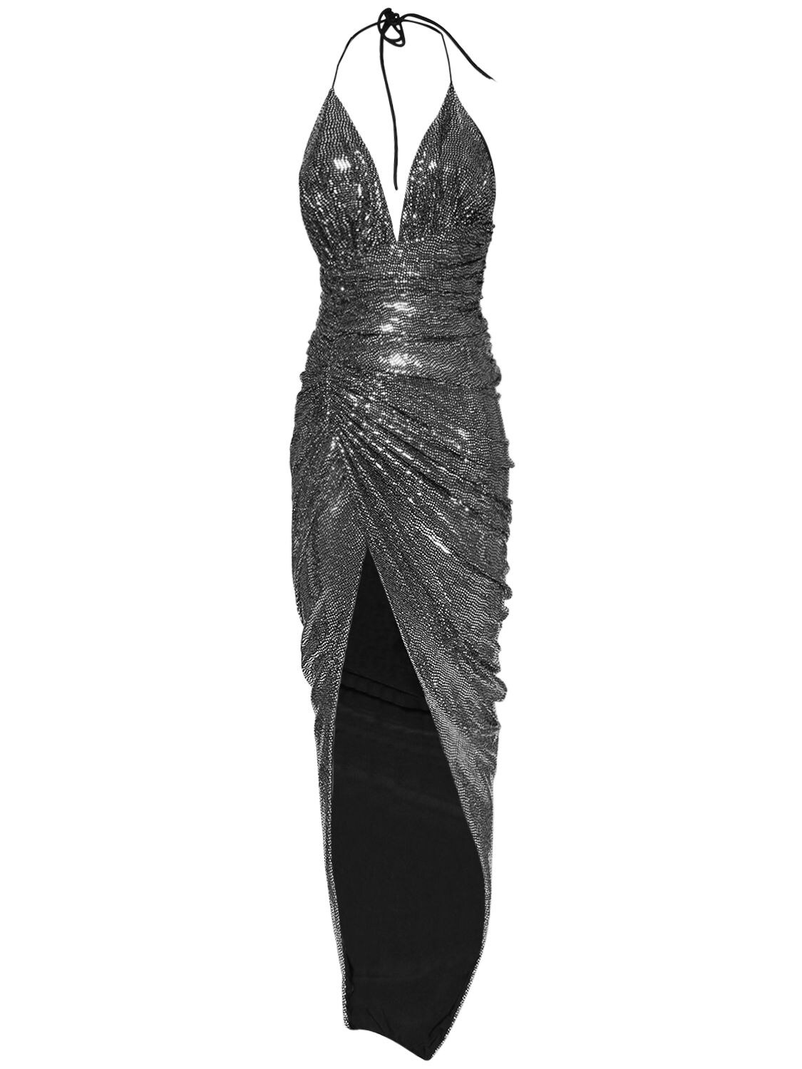Embellished Stretch Jersey Midi Dress - ALEXANDRE VAUTHIER - Modalova
