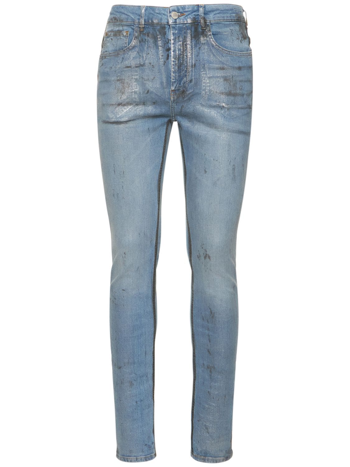 Jeans Skinny In Denim Di Cotone - FLÂNEUR - Modalova