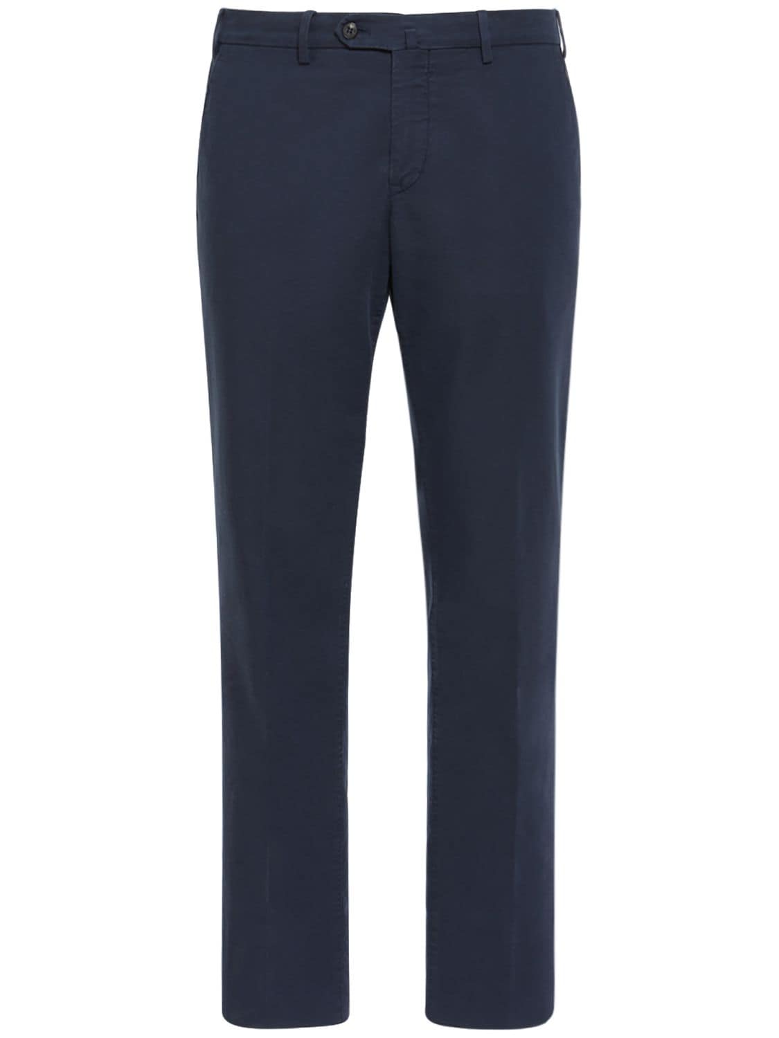 Pantaloni In Cotone Stretch Ultra-soft 19cm - LORO PIANA - Modalova