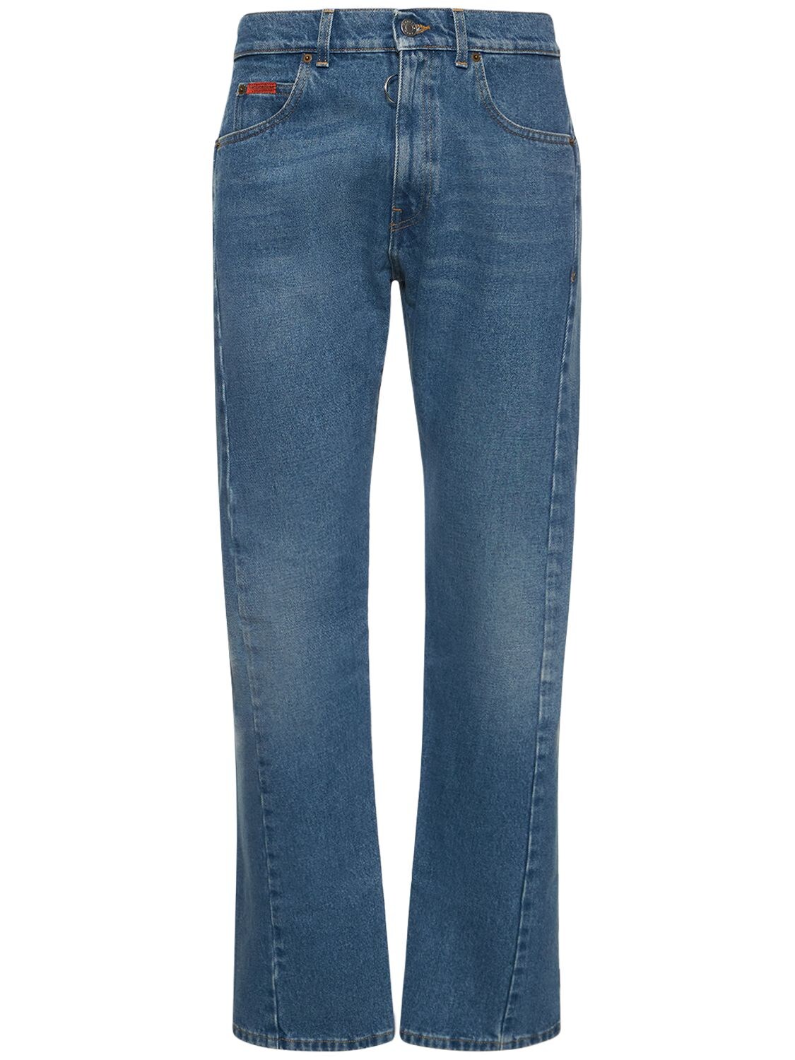 Jeans In Denim Di Cotone - MARTINE ROSE - Modalova