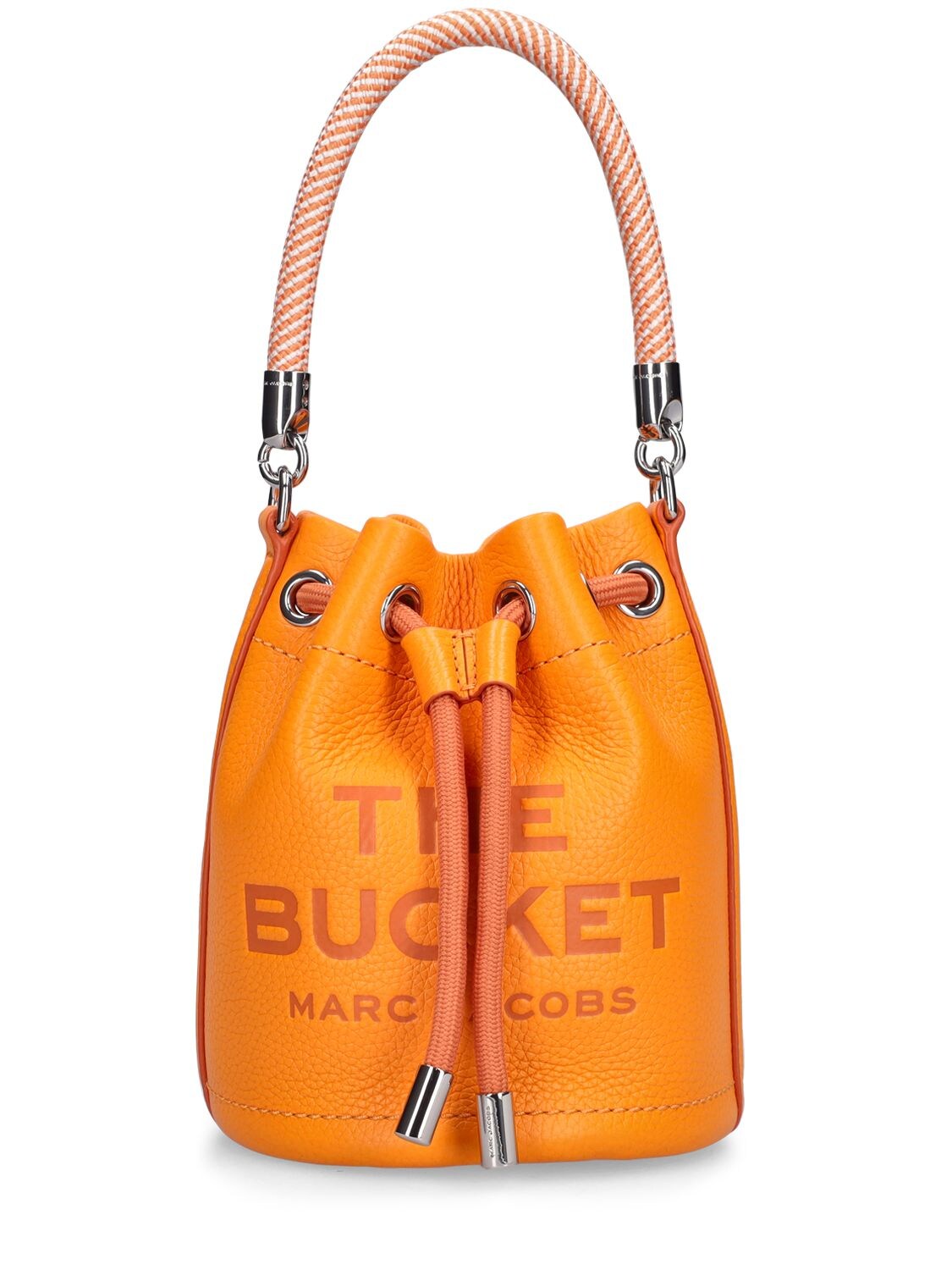 The Micro Leather Bucket Bag - MARC JACOBS - Modalova