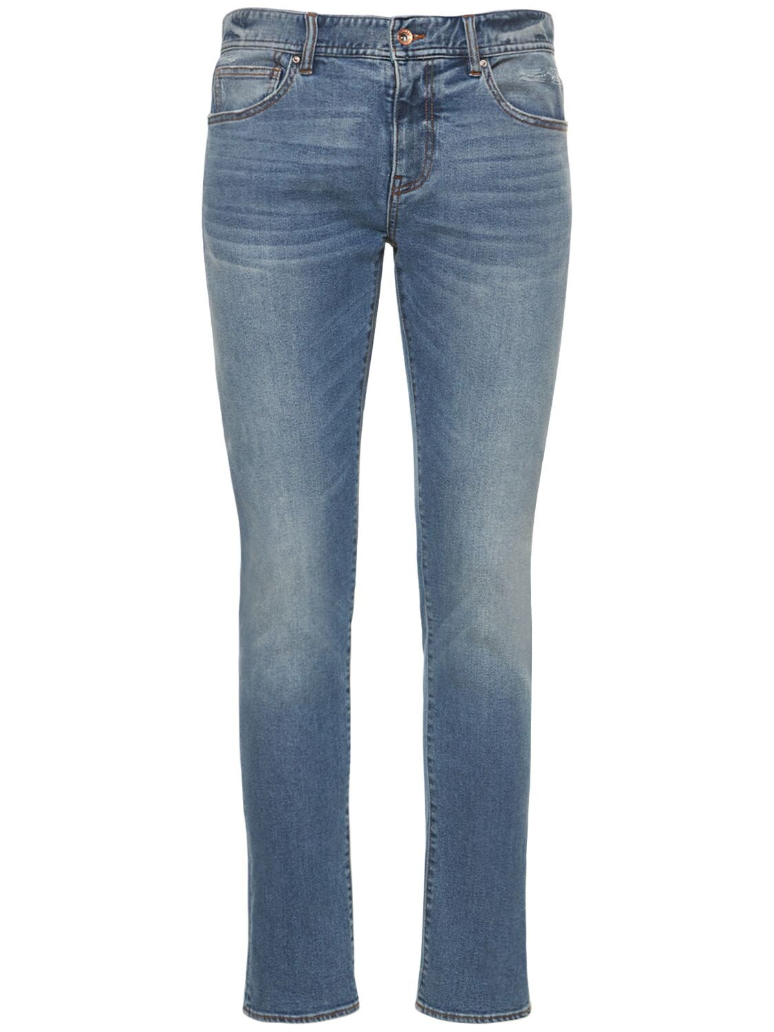 Hombre Jeans Slim Fit De Denim De Algodón 34 - ARMANI EXCHANGE - Modalova