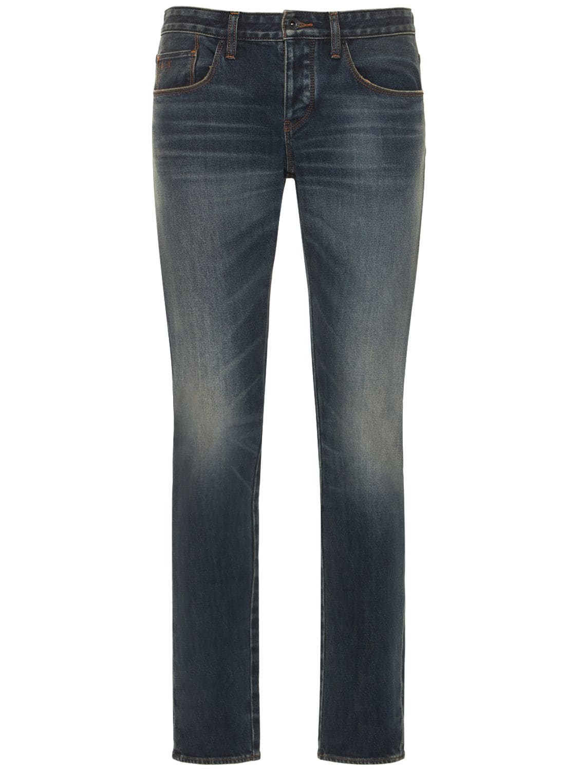Jeans Slim Fit In Denim Di Cotone - ARMANI EXCHANGE - Modalova
