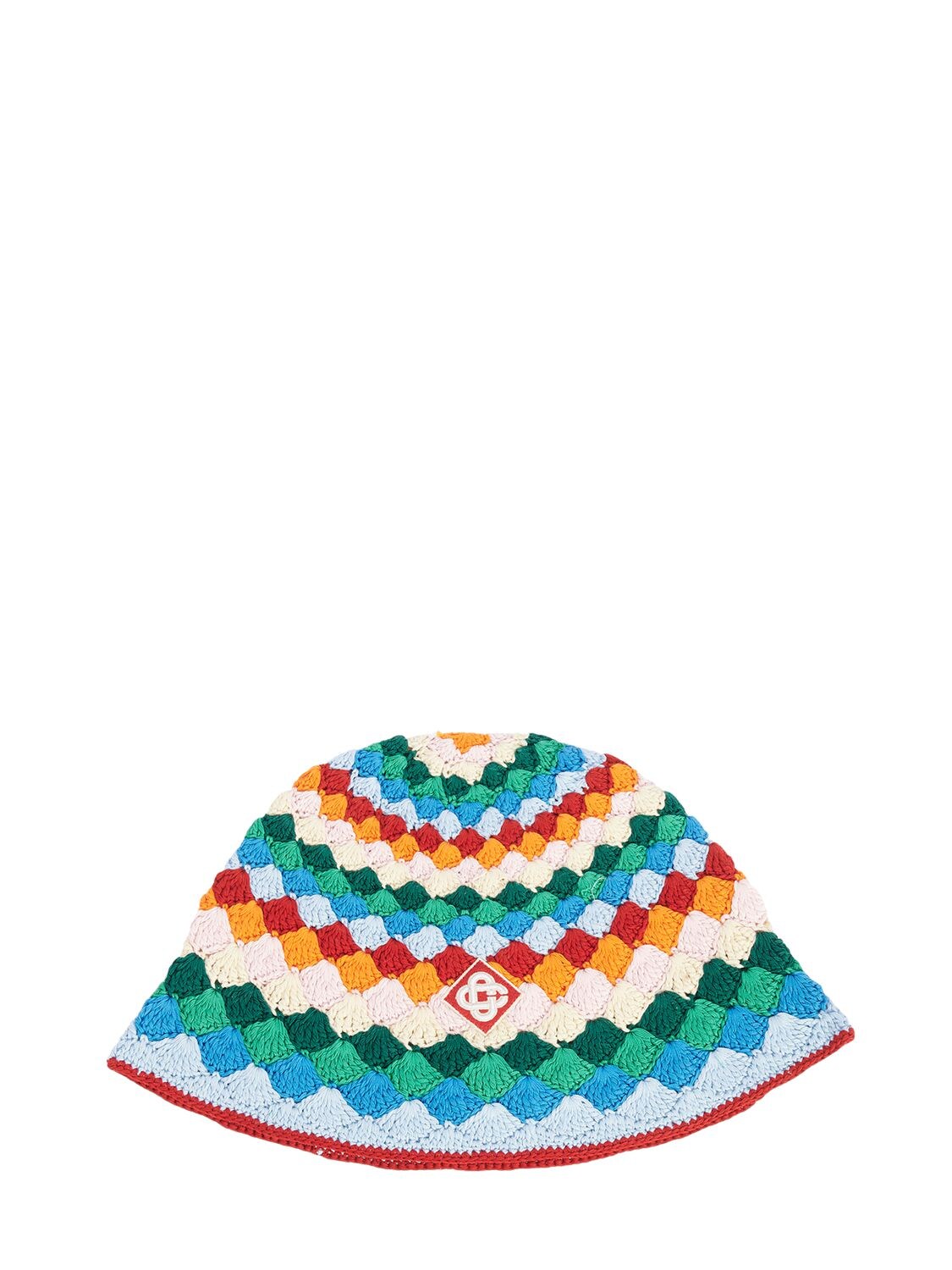 Cappello Bucket In Cotone Crochet - CASABLANCA - Modalova