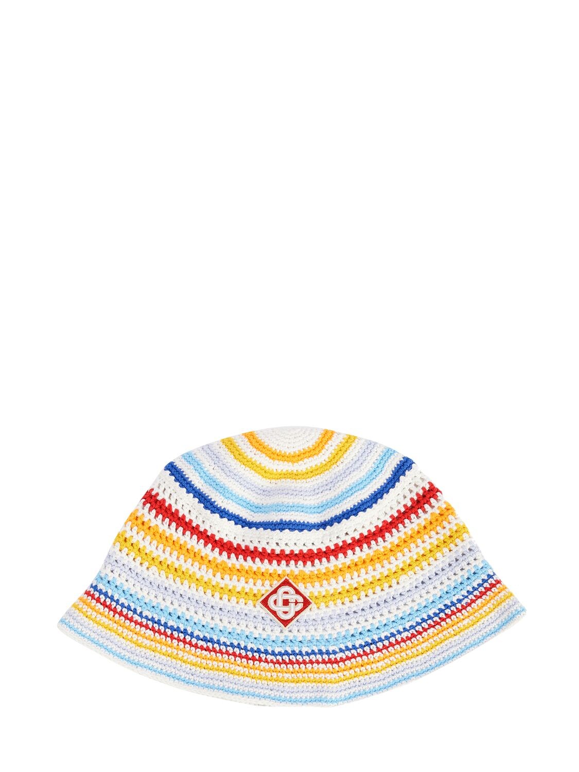 Cappello Bucket In Cotone Crochet - CASABLANCA - Modalova