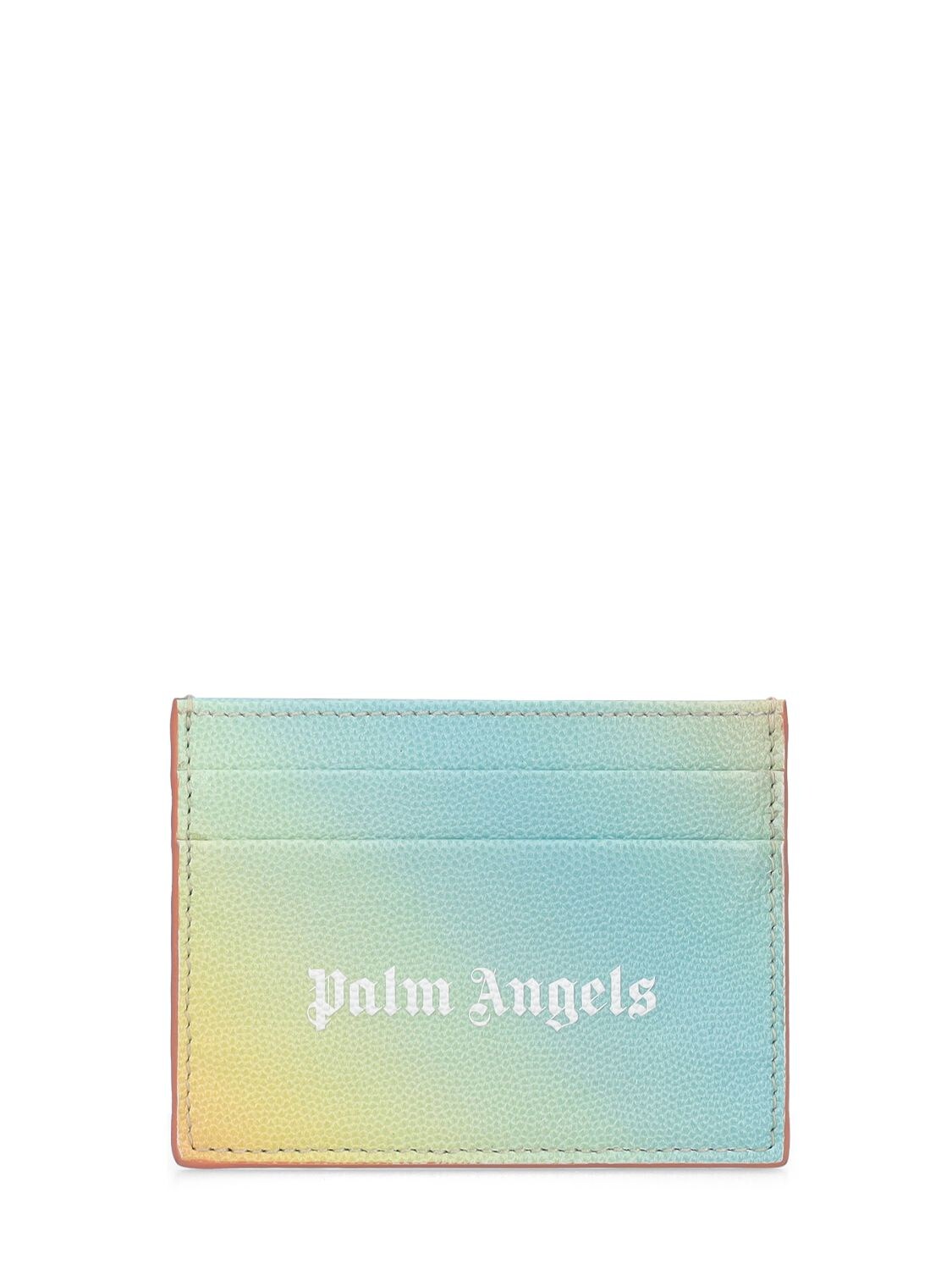 Porta Carte Di Credito Rainbow Ig Caviar - PALM ANGELS - Modalova