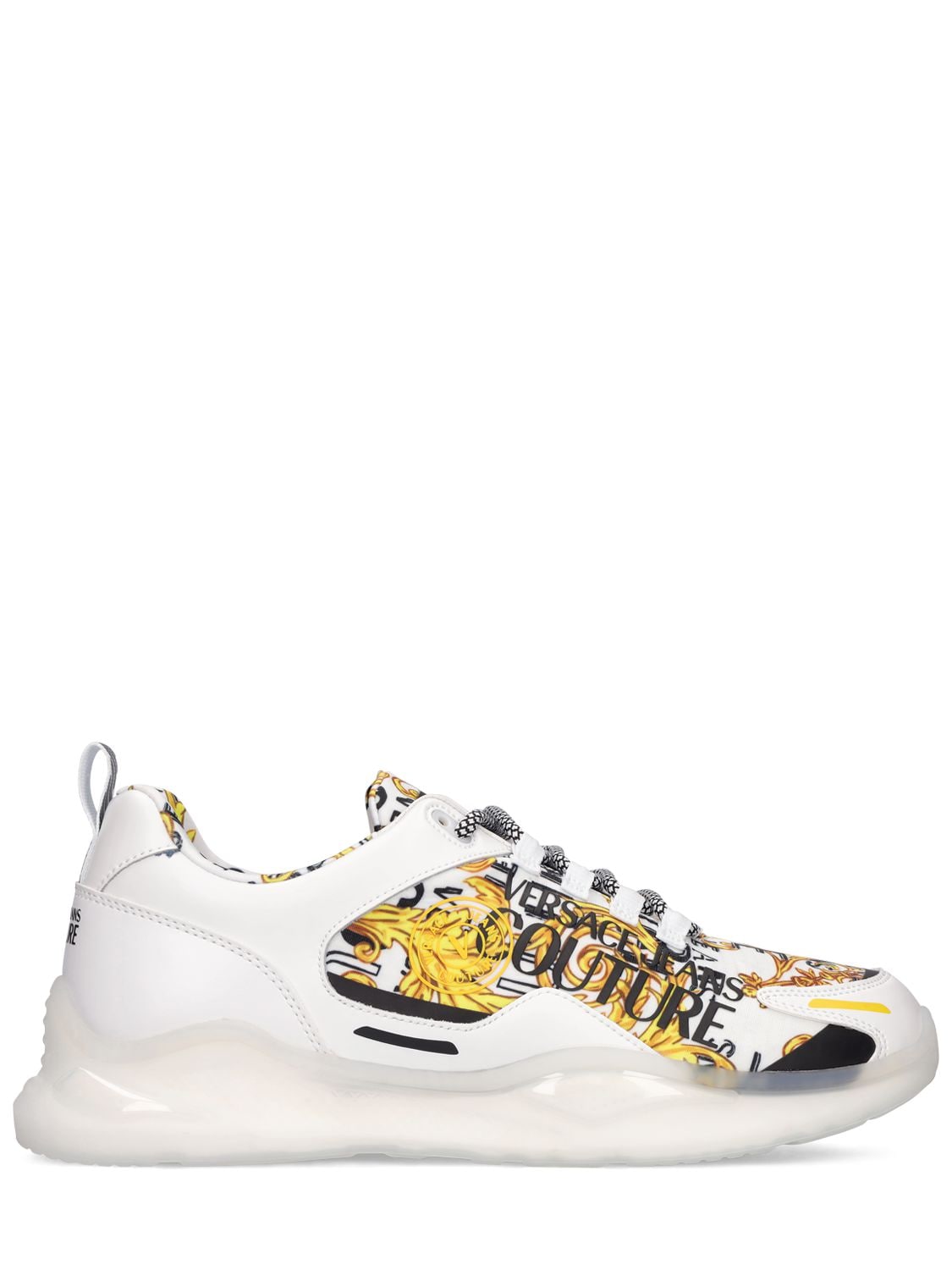 Sneakers Low Top Levion In Pelle - VERSACE JEANS COUTURE - Modalova