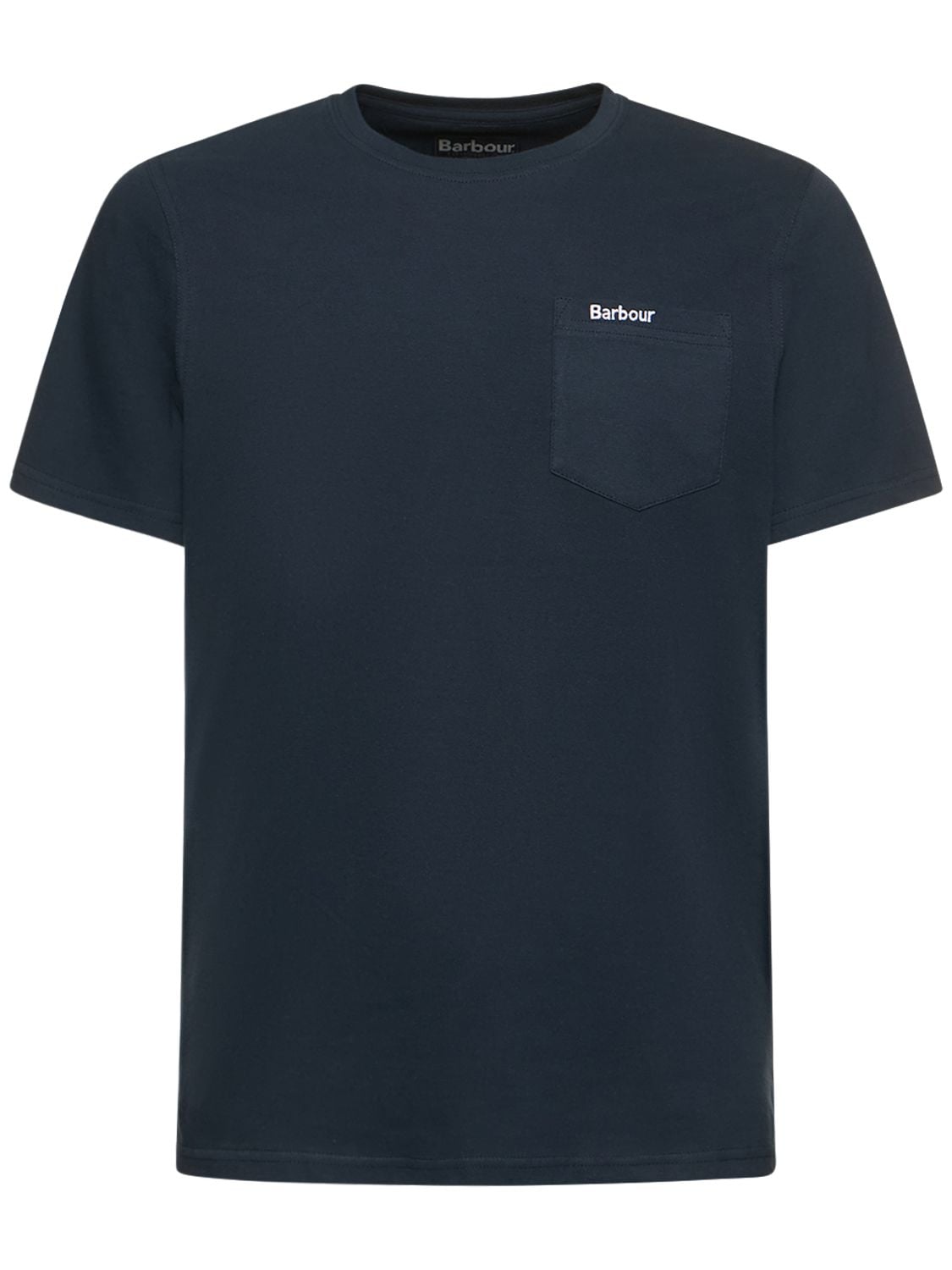 Logo Pocket Cotton T-shirt - BARBOUR - Modalova
