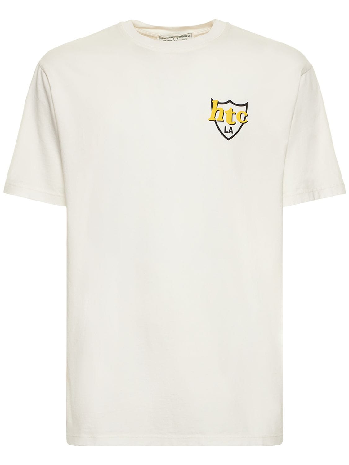 T-shirt In Jersey Di Cotone Con Logo - HTC LOS ANGELES - Modalova