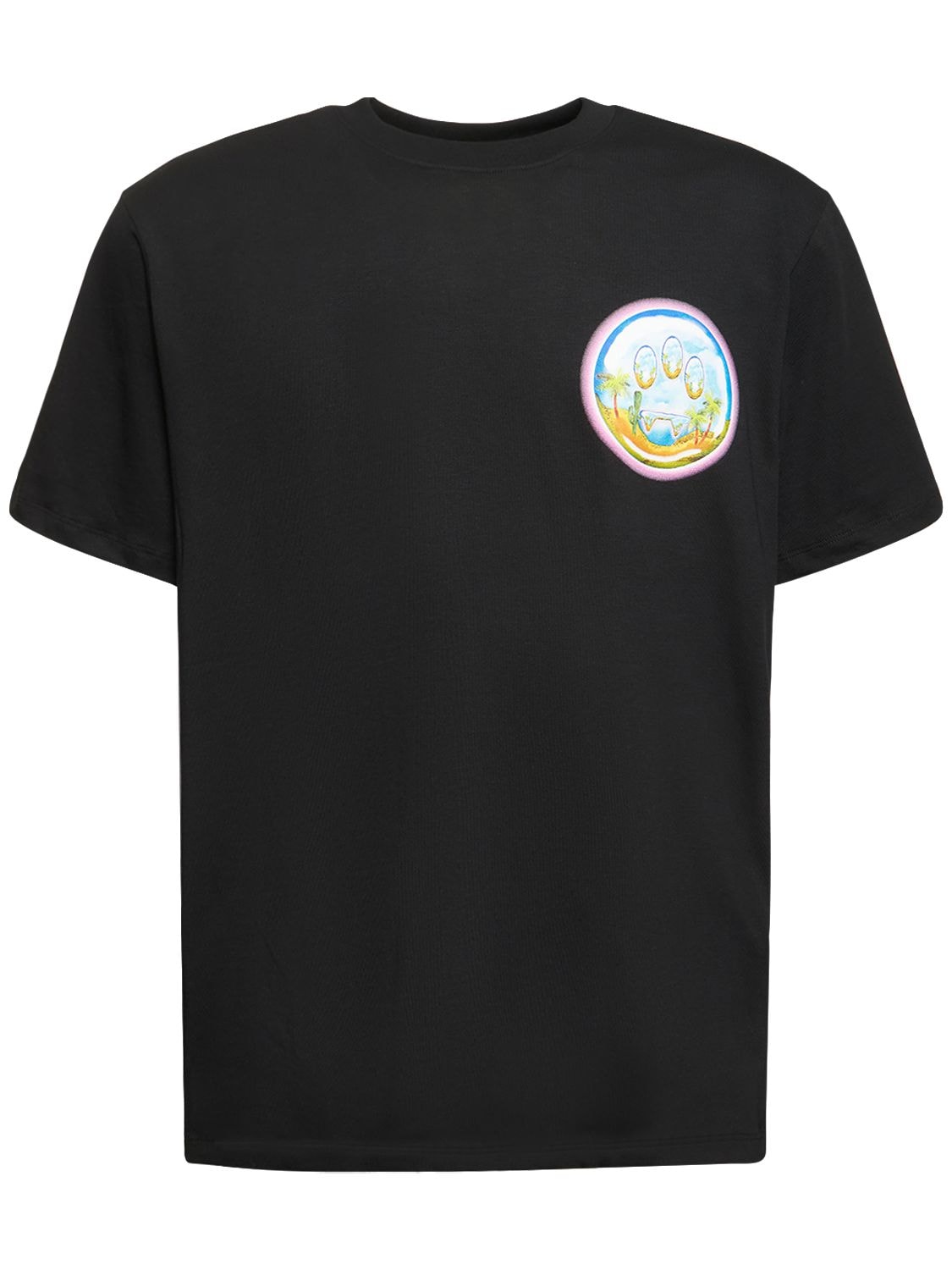 T-shirt In Jersey Di Cotone Con Logo - BARROW - Modalova