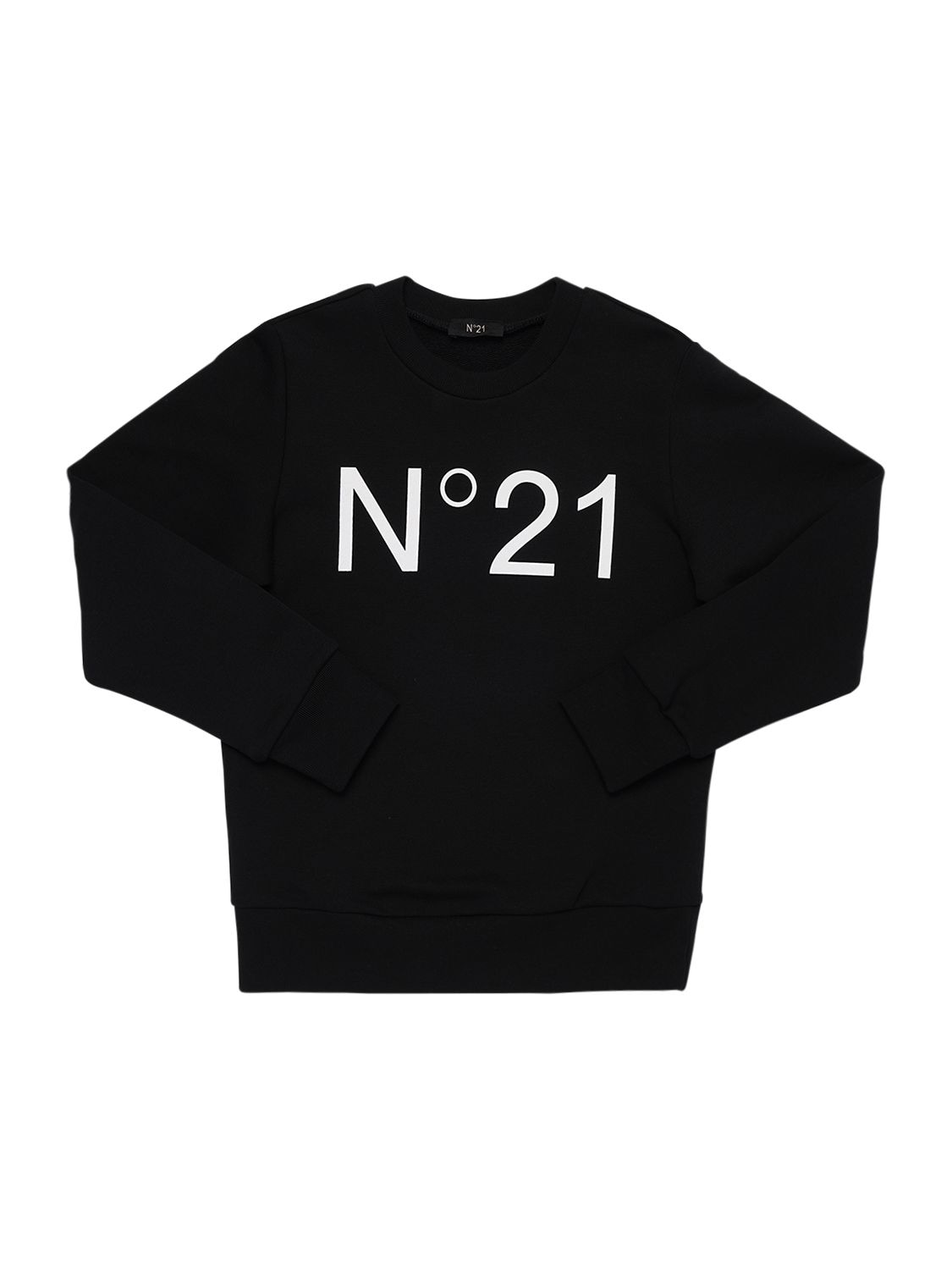 Sweatshirt Aus Baumwolle Mit Logodruck - N°21 - Modalova
