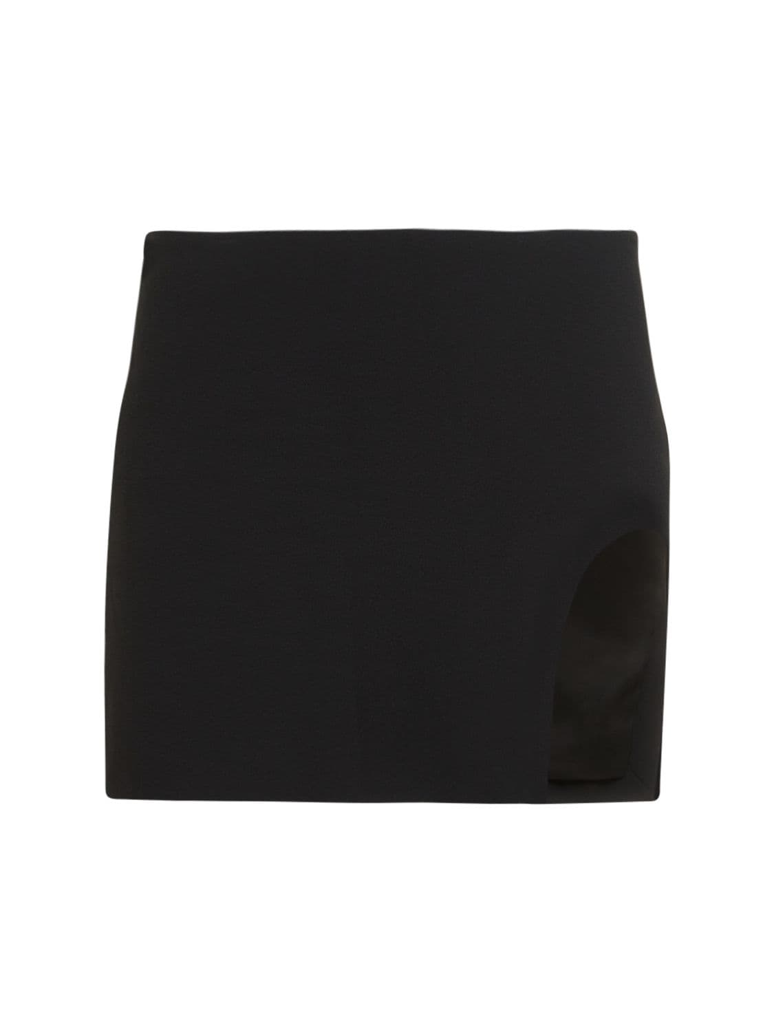 Arch Cut Cady Mini Skirt - DAVID KOMA - Modalova