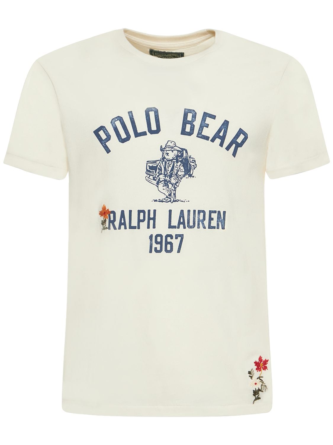 T-shirt Aus Baumwolljersey - POLO RALPH LAUREN - Modalova