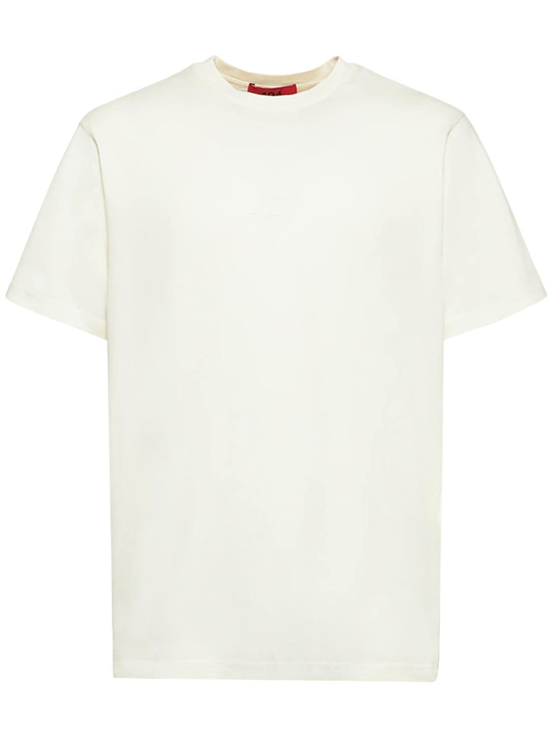 Hombre Camiseta De Jersey De Algodón Con Logo Bordado Xs - 424 - Modalova
