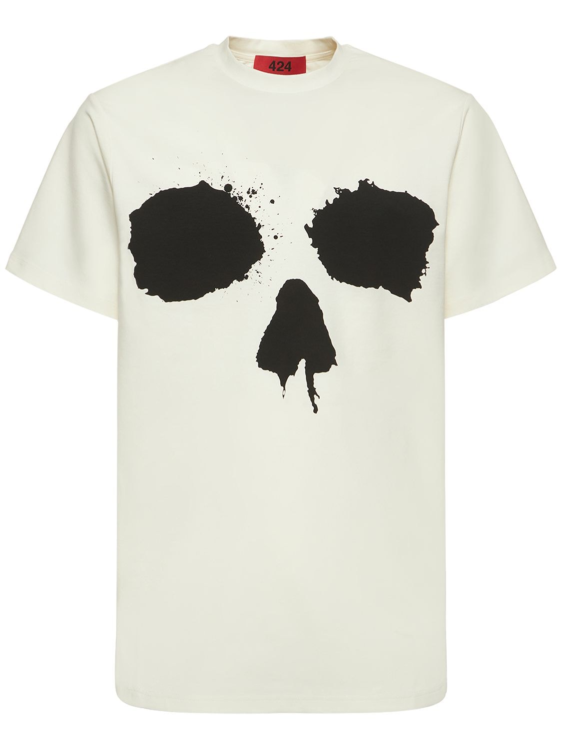 Hombre Camiseta De Algodón Jersey Estampada / M - 424 - Modalova